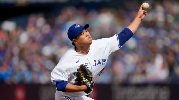 Former Toronto Blue Jays pitcher Hyun-Jin Ryu